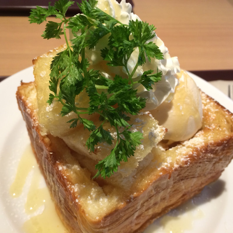 ハニートースト(ミヤビカフェ 三宮店)