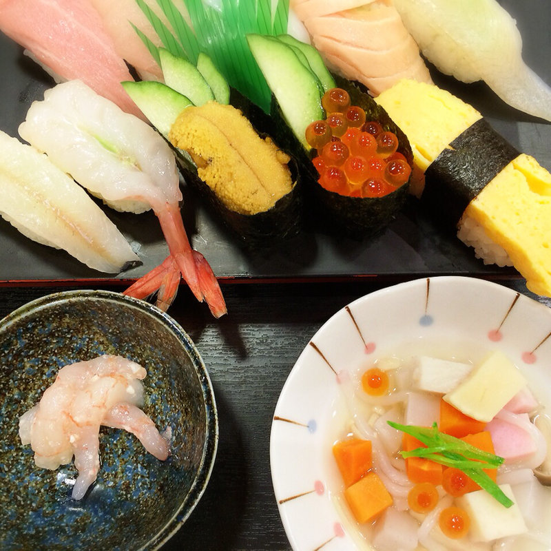 にぎりセット 上(健康寿司海鮮家 CoCoLo東店 )