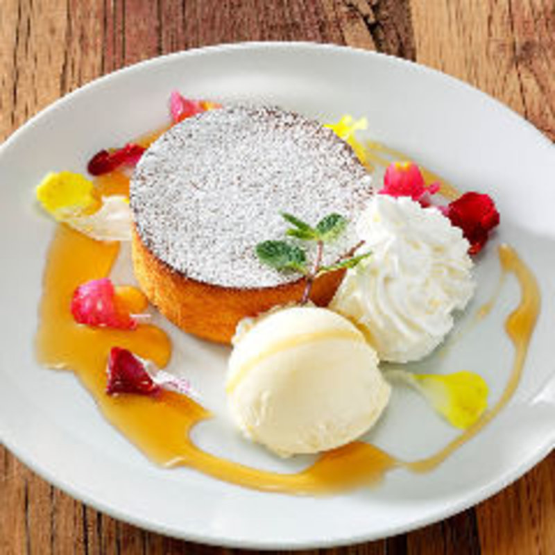 お花畑のパンケーキ(いちげん 東松戸店)