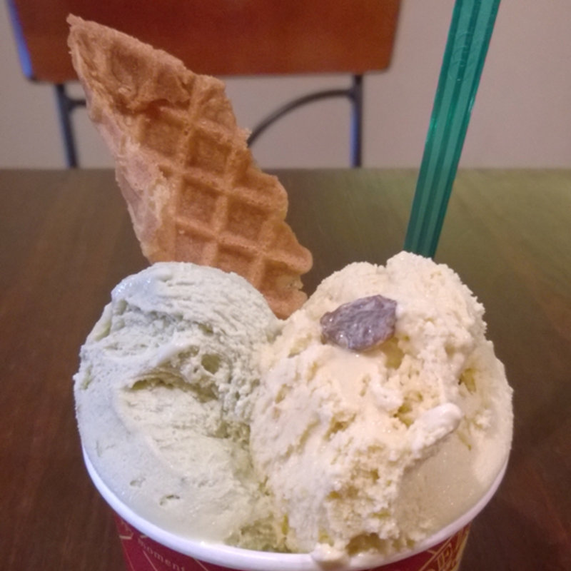 ピスタチオとサバイオーネのジェラート(ハンデルスベーゲン 北大路店 （HANDELS VAGEN）)