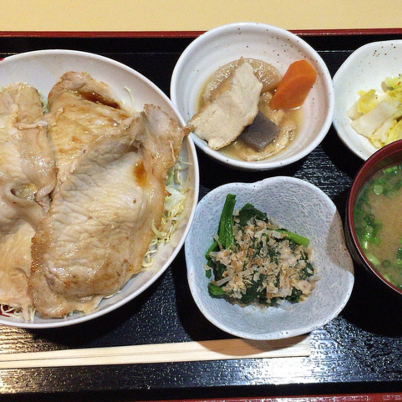 豚丼定食(ピポタマス )