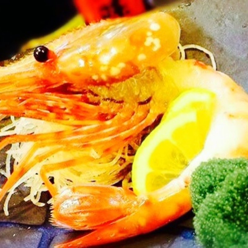 ボタン海老(明石八 千里中央本店)