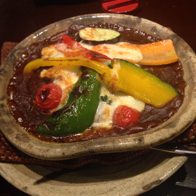 彩野菜の焼きカレー(Browny)