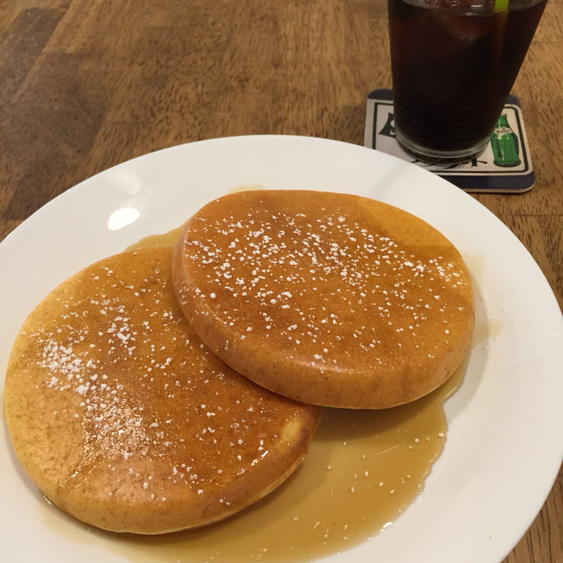 パンケーキセット(かふえ ひだまり)