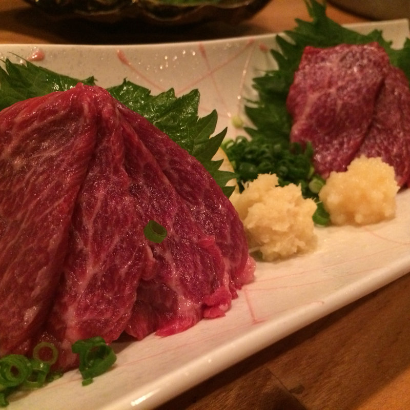 赤身刺し(馬ん家)