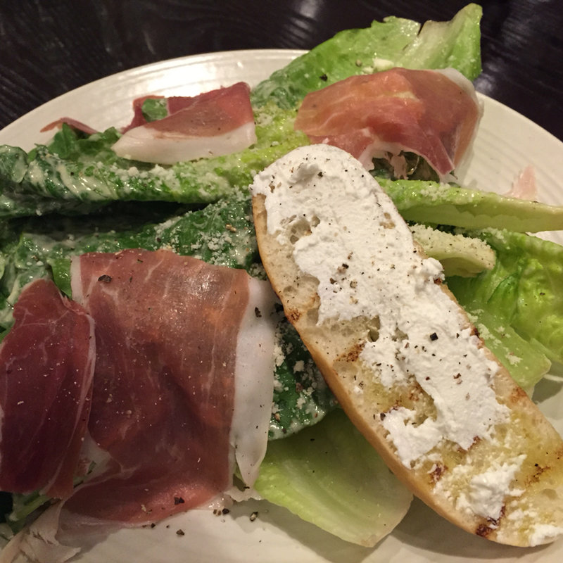 シーザーサラダ  ＋プロシュート(ウルフギャング パック PIZZA BAR 赤坂アークヒルズ店)