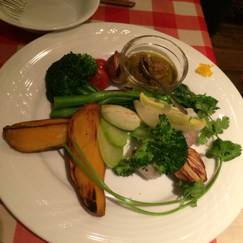 特選野菜の盛り合わせ(炉端イタリアン ICORIBI 堂島)