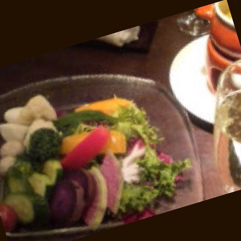 12種類の野菜のバーニャカウダー(バリハイ)