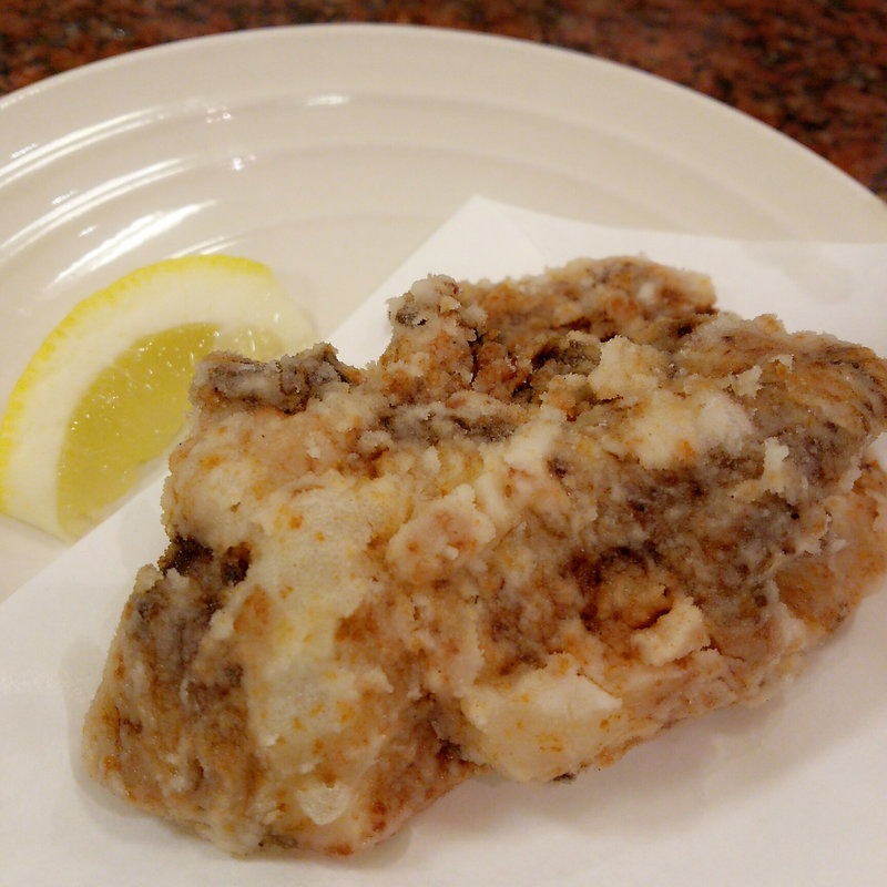 マグロのほほ肉の竜田揚げ(まぐろ善 )