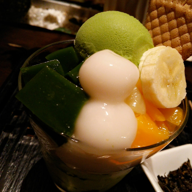 抹茶パフェ（単品）(林屋茶園 そごう横浜10F店 （ハヤシヤチャエン）)