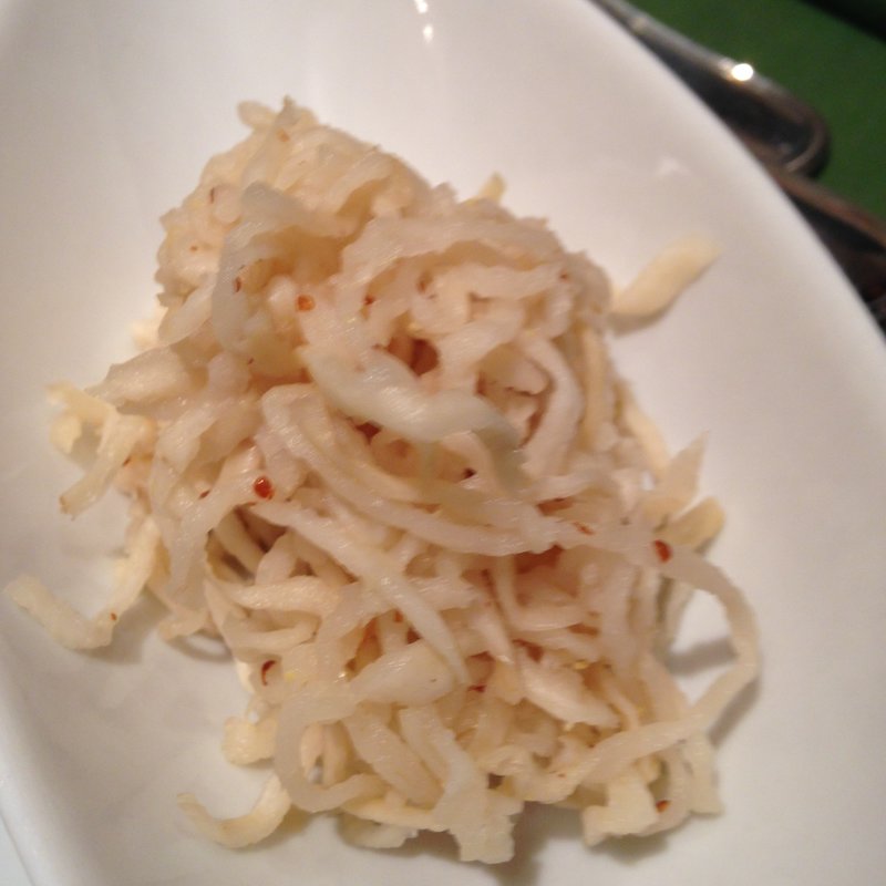 切干大根のマリネ(高田馬場 リストランテ En エン)