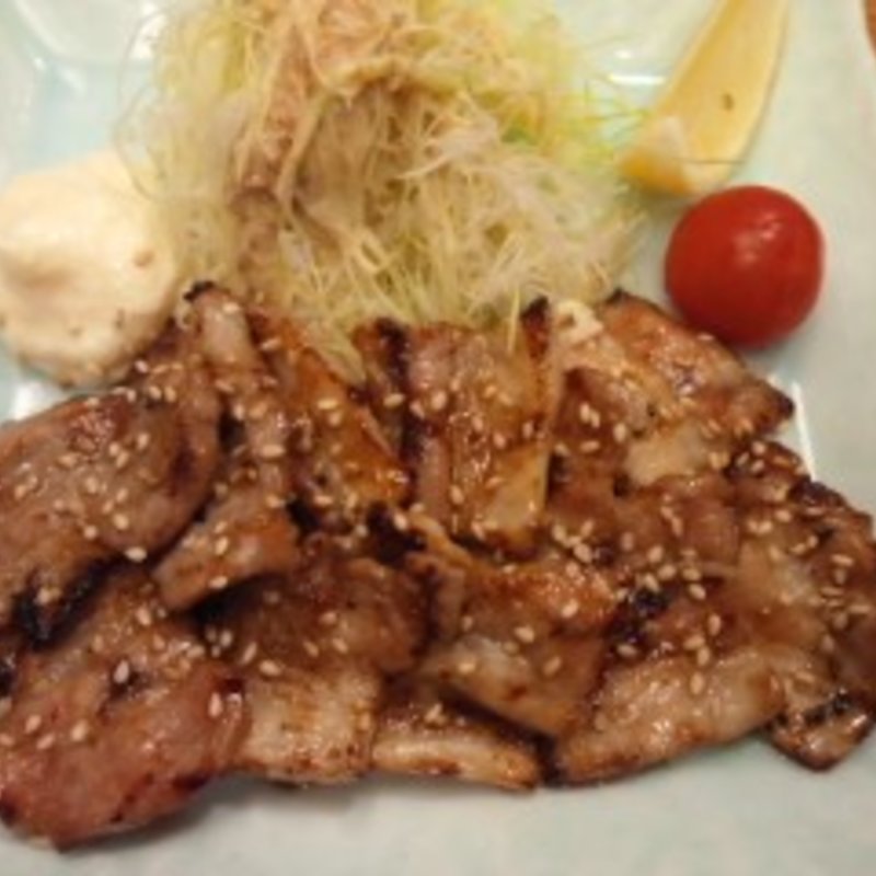 三元豚あぶり焼き(酒の穴)