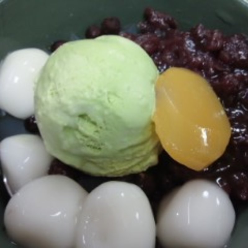 抹茶あんみつ(（株）梅園)