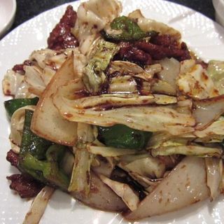 キャベツと豚肉の甘味噌炒め定食(チンタンタン海浜幕張駅前店)