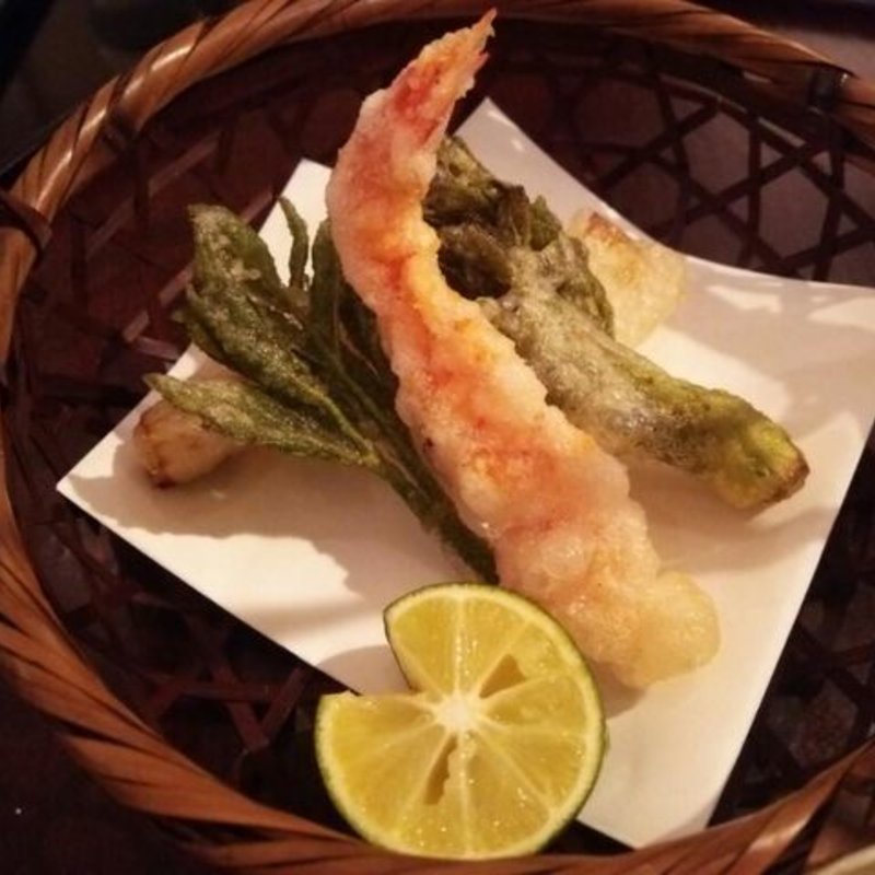 はくせん揚げ（ディナーコース）(日本料理 太月)