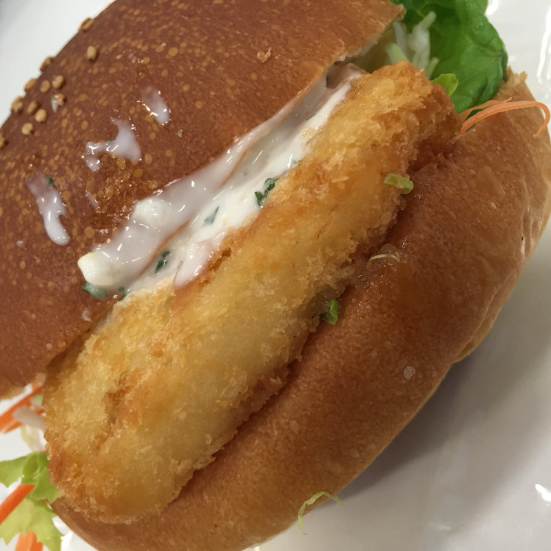 白身魚の夏サンド