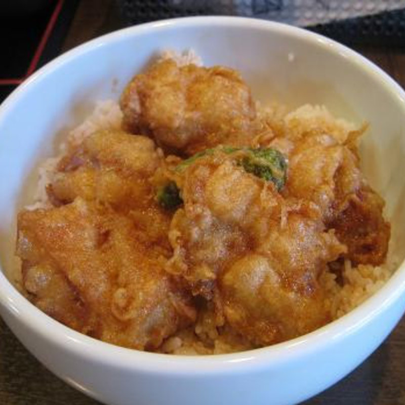 若鳥天丼(木挽町　天国分田上)