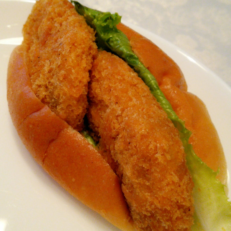 コロッケサンド(グルテンフリー田んぼのパン工房 米魂)