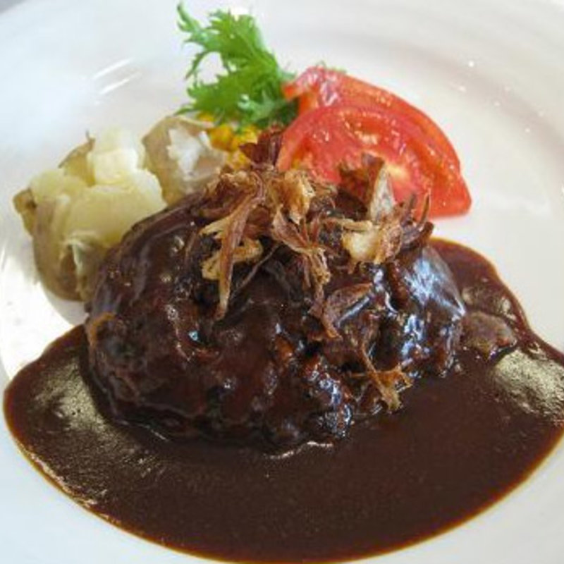 8ハンバーグ　ライス付き(８ＨＯＴＥＬ)