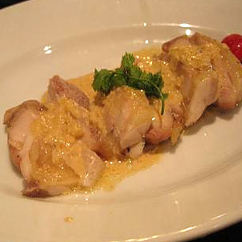 若鳥のグリル　もてクリームソース(湘南の魚とワインの店 ヒラツカ)