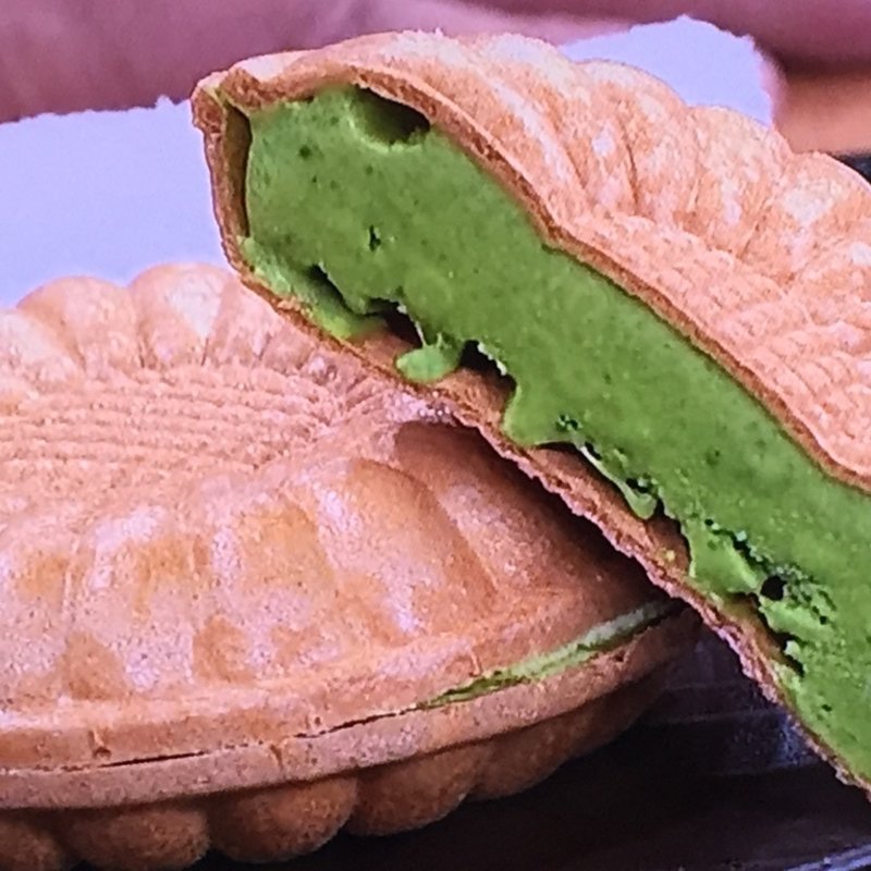 抹茶もなか(お茶の味萬)