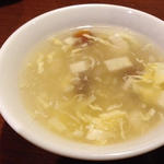 卵スープ(唐朝刀削麺 成田空港店)