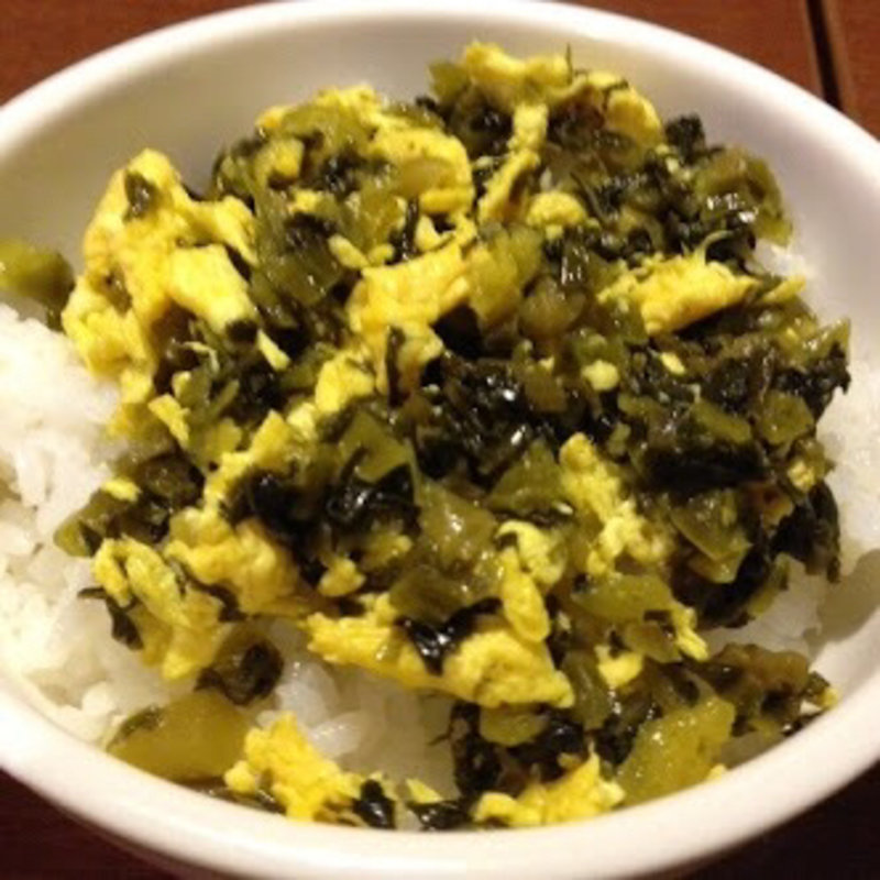 卵高菜ごはん(唐朝刀削麺 成田空港店)