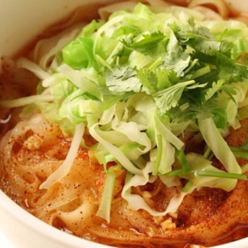 ネギ刀削麺(唐朝刀削麺 成田空港店)