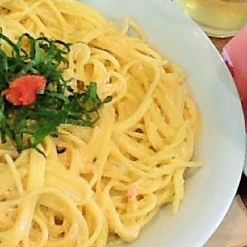 明太子クリームパスタ(toto kitchen)