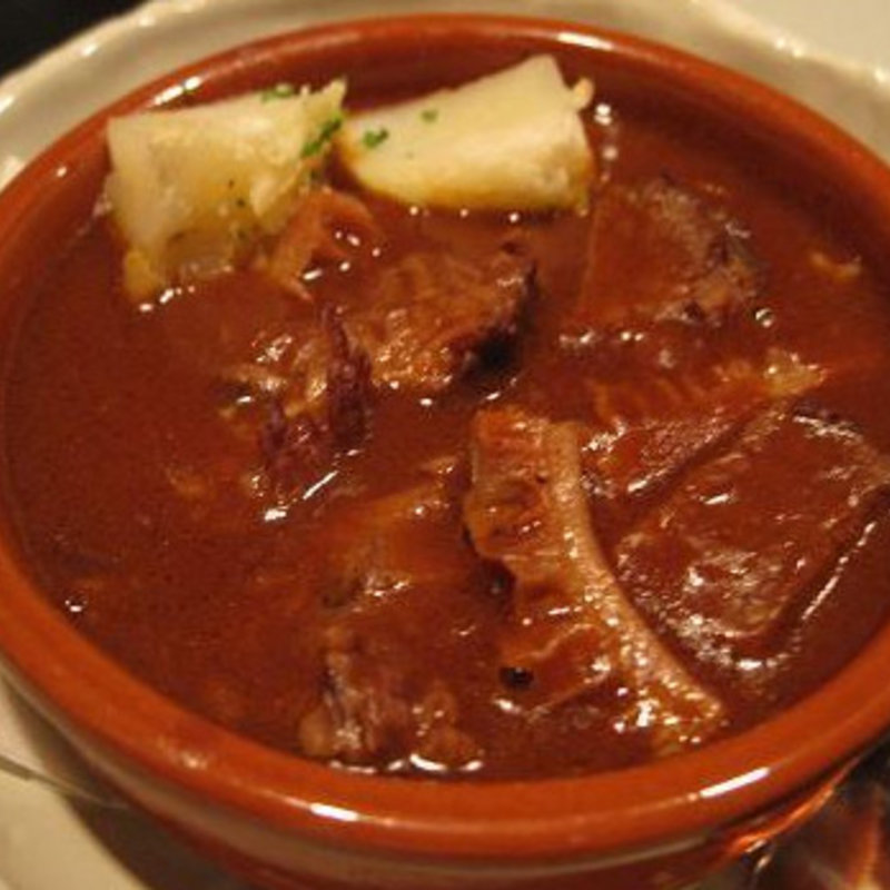 ビーフとトリッパのシチュー(夢酒 ダイニングバームッシュ藤沢店)