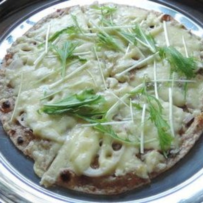 チャパティピザ(森森舎 カフェ＆陶芸教室)