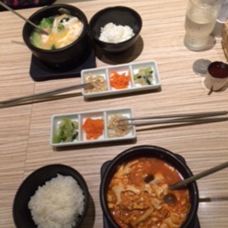 きのこスンドゥブ(東京純豆腐 ノクティープラザ溝の口店 )