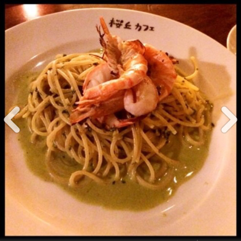 ジェノベーゼパスタ(桜丘カフェ)