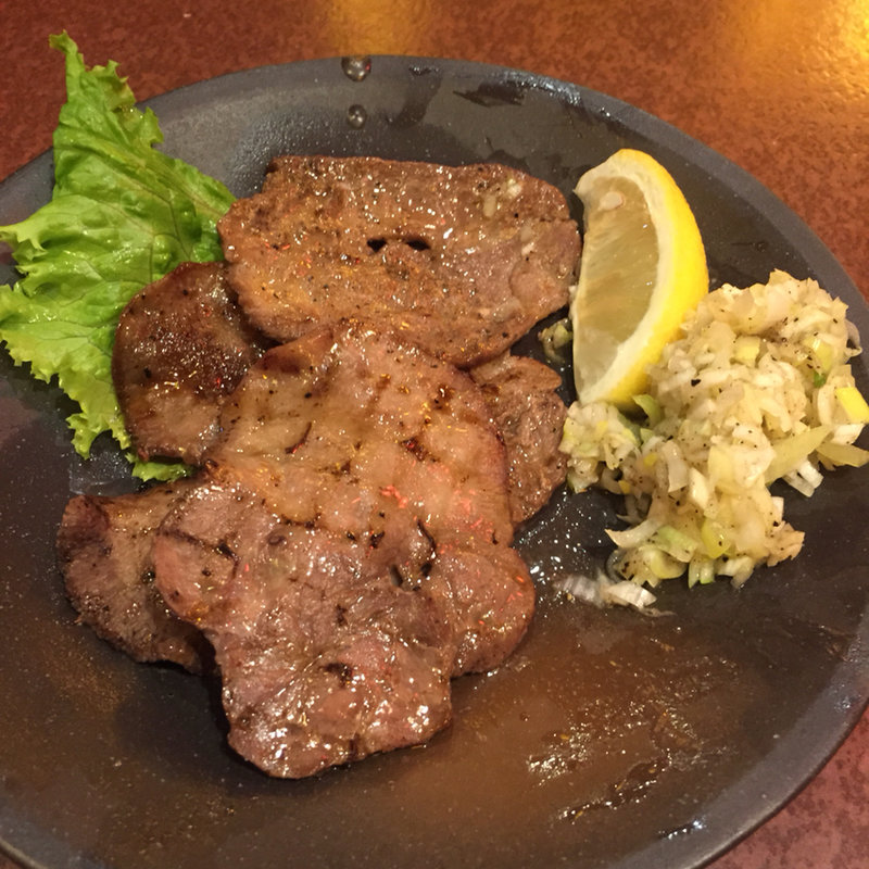 ねぎ塩 牛タン(寿司酒家七福食堂)