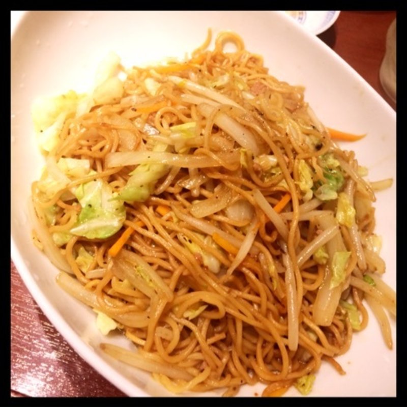 上海焼きそば(美華園 新橋店)