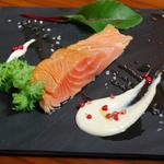 サーモンの瞬間スモーク(ワイガヤ )