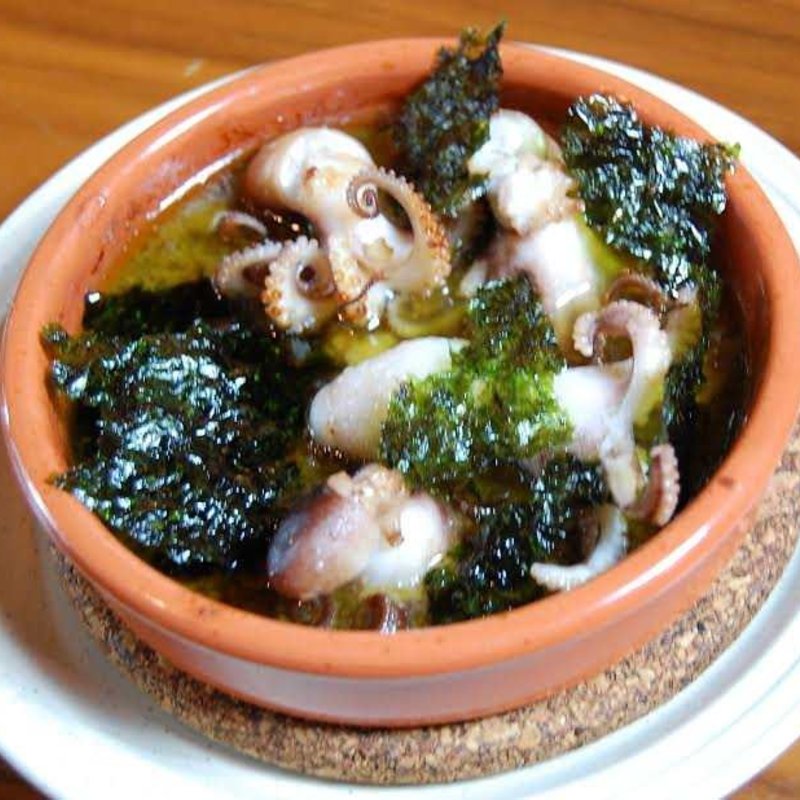 イイダコの韓国海苔アヒージョ(ワイガヤ )