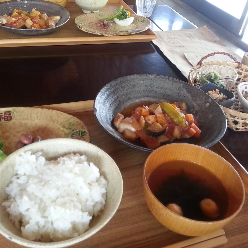 今週の定食(のうそんカフェnora)