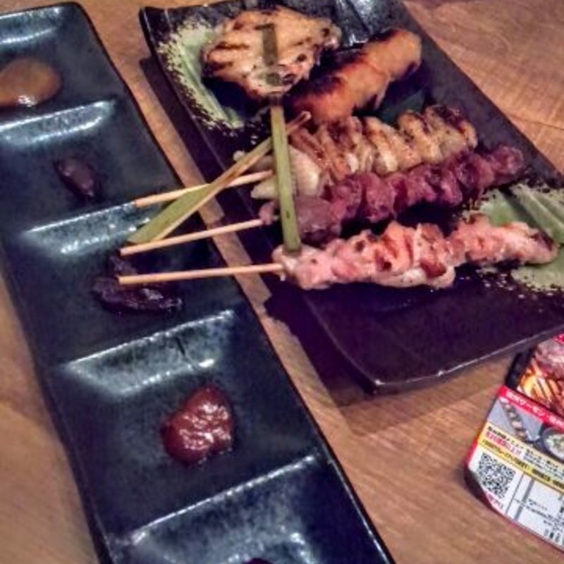 とり焼き五本盛り(信州炉端 串の蔵 新宿東口店)