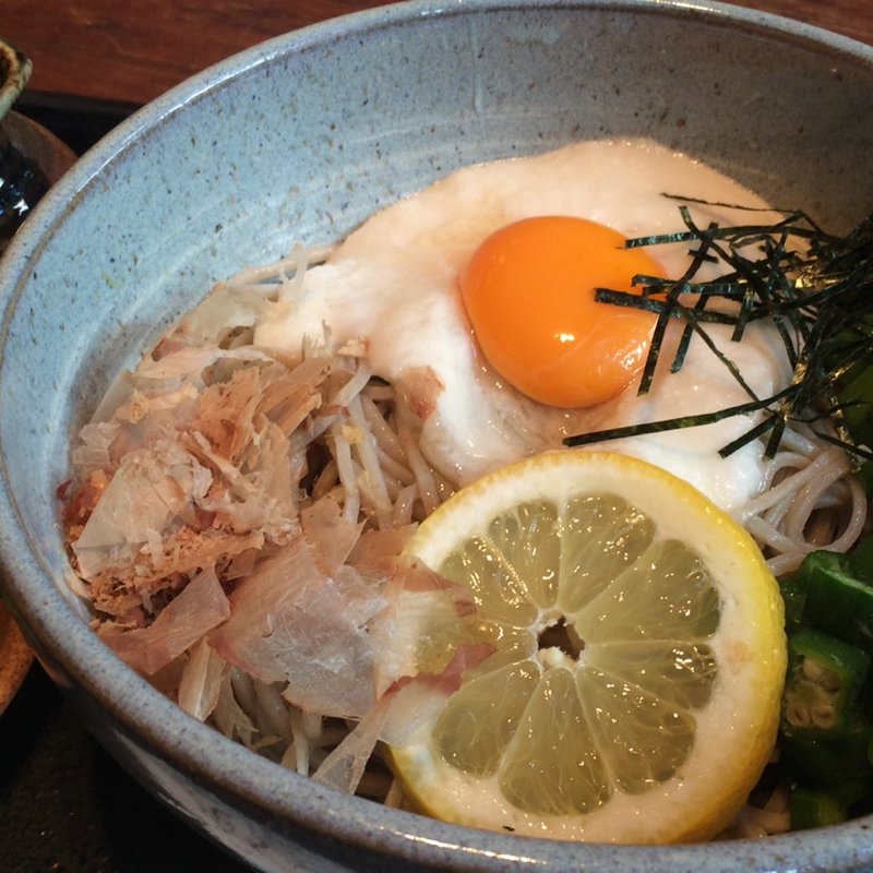 おくらとろろそば(正家 本店 （まさや）)