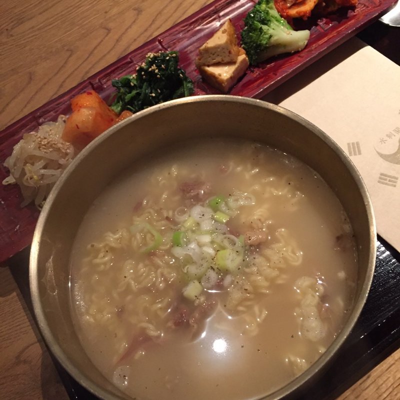 牛コムタンスープ定食(水刺間 （スラッカン）)