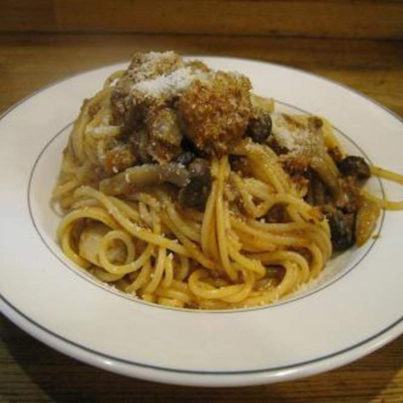 きのこ入りミートソーススパゲティランチ(ピッコリーノ)