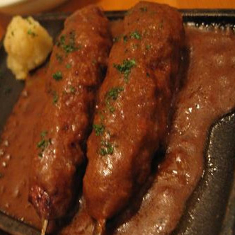 串焼きハンバーグ(Grill House GREEN)