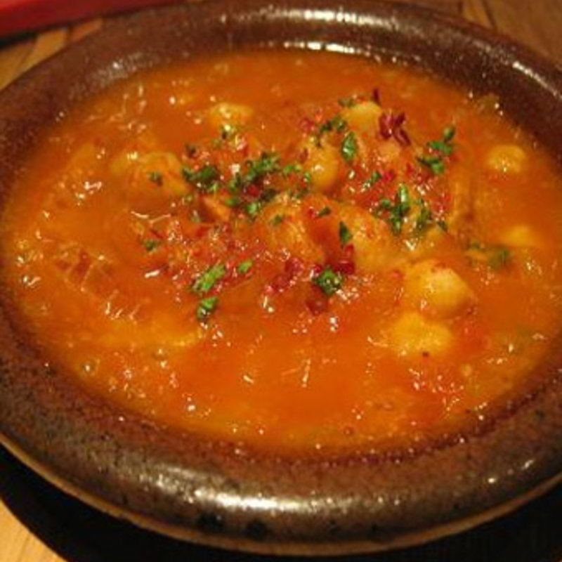 和牛ハチノスのトマト煮込み(バルパンチョ Bar Pancho)