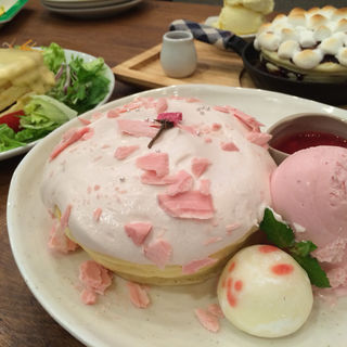 桜のパンケーキ(mog 京橋店 （モグ）)