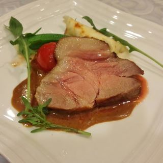 庄内豚のロースト(ディナーコースB)(イタリア食堂 Vino uno)