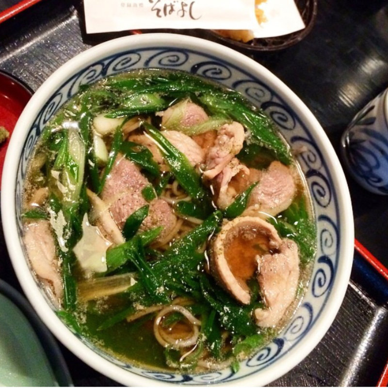 鴨ねぎそば(そばよし)