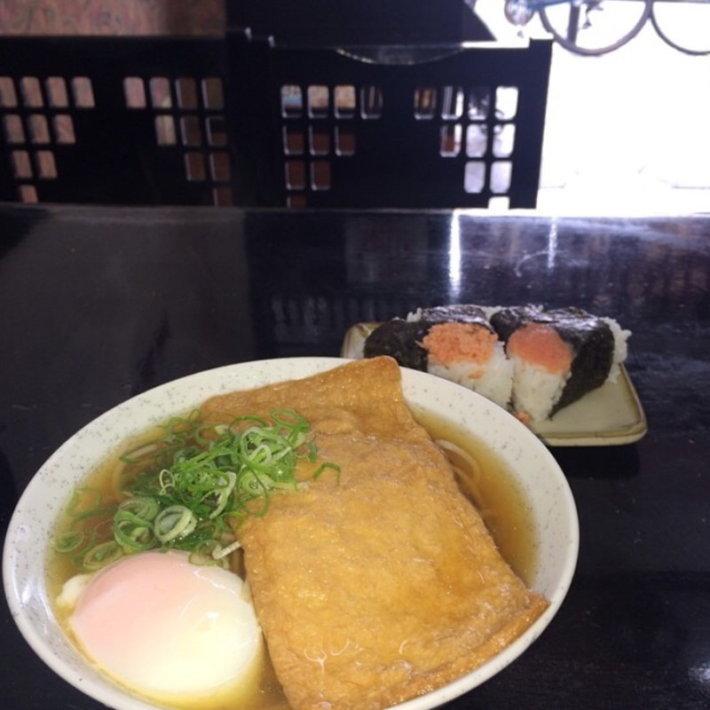 きつねうどん(駅そば・うどん 浪速そば )