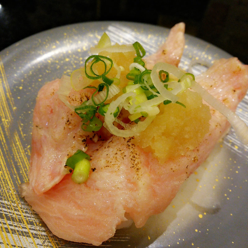 かまとろ炙り(まぐろ問屋 三浦三崎港 トレッサ横浜店)