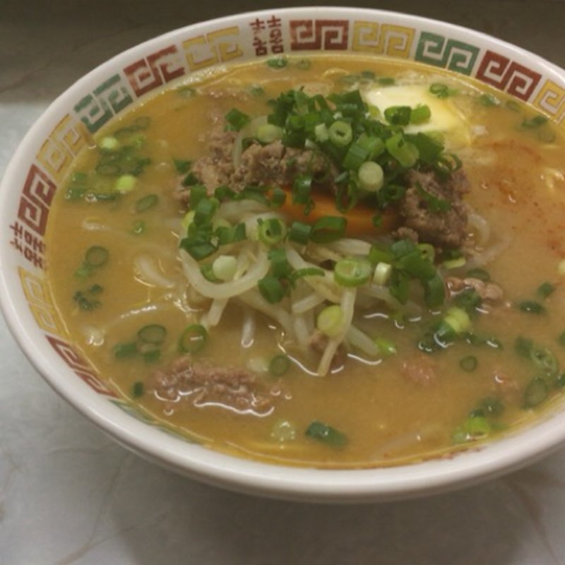 味噌バターラーメン(朝井札幌ラーメン )